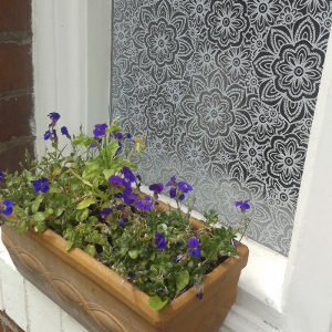 d-c-fix Floral Static Cling Window Privacy Film - Candice by d-c-fix