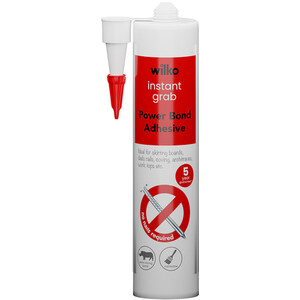 Instant Grab Power Bond Adhesive Cartridge - White
