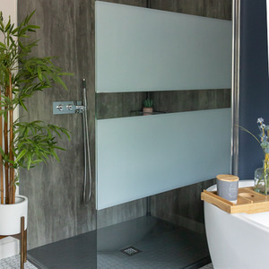 dc fix Frost Static Cling Privacy Vinyl Wrap for Windows - white / 45cm x 1.5m by d-c-fix