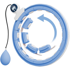 SPORTNOW Smart Weighted Hula Hoop with 16 Detachable Knots by SPORTNOW