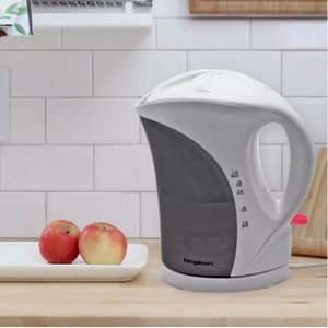Cordless Electric Kettle - White,Grey by Garden Mile