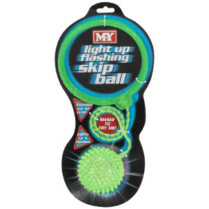 M.Y Light-Up Flashing Skip Ball by Everyday