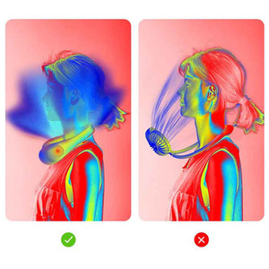 Portable Digital Display Foldable Silent Bladeless Fan