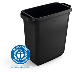 Durable DURABIN ECO Waste Bin 60 Litre - Black by Durable