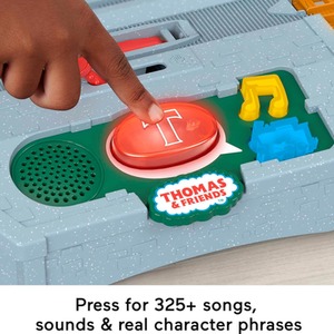 Thomas And Friends Talking Cranky Delivery Train Set - Multicolour by Fisher Price