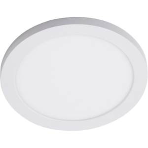 Darly LED 18 Watt Flush Ceiling or Wall Light - White by Litecraft