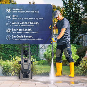 Pressure Washer 2200W - Grey by VonHaus