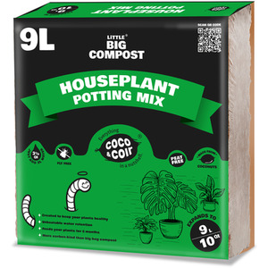 Houseplant Compost 9L - Green by Coco & Coir