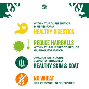 James Wellbeloved Hairball Turkey Adult Cat Food - Brown by James Wellbeloved