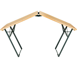 Picnic Table Set with Backrests - Brown by tectake