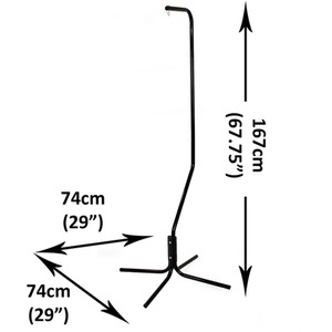 Bird Cage Stand - Black by Actiaspet