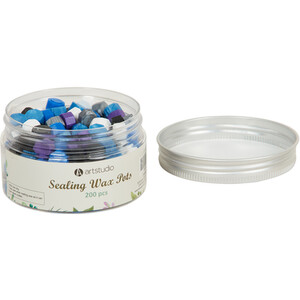 Pack of 200 Sealing Wax Pots - Multicolour