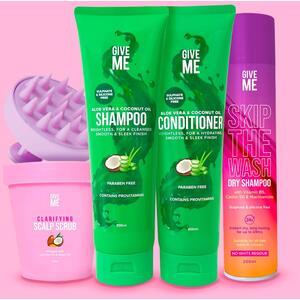 Greasy Hair Bundle - Aloe Vera & Coconut Oil by Give Me Cosmetics