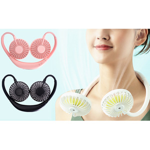 360-degree Adjustable Portable Fan - Black