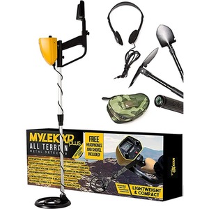 Metal Detector Waterproof with Bag - Yellow by Mylek