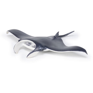 PAPO Marine Life Manta Ray Toy Figure - Grey by PAPO