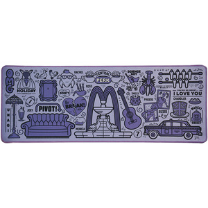 Friends Desk Pad Coaster Set - Multi by Friends