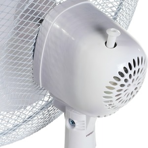 12inch Low Noise 3 Speed Desk Fan - White by Unbranded