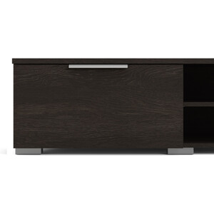 Match 2-Drawer 2-Shelf TV Unit - Black