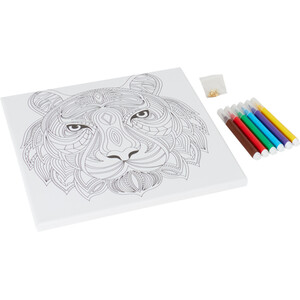 Art Studio Colour Your Own Mandala Canvas by Art Studio