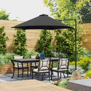 Outsunny 2.5M 360 degree Rotation Garden Cantilever Parasol by Outsunny