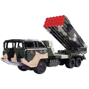 Military Missile Transport Army Toy Truck - Camouflage / 18 Missile by Big Daddy