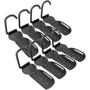SPORTNOW Bike Rack, Garage Bike Hooks - Black by SPORTNOW