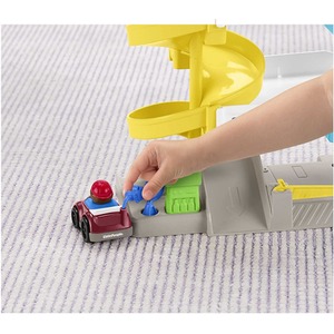 Little People Helpful Neighbors Garage with 2 Wheelies Vehicles - Multi by Fisher Price