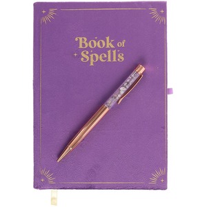 A5 Journal Notebook and Crystal Pen by Kingsbury Gifts