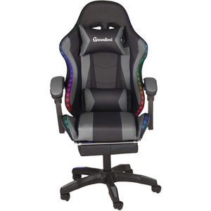 Premium LED Gaming Chair with Footrest by Groundlevel