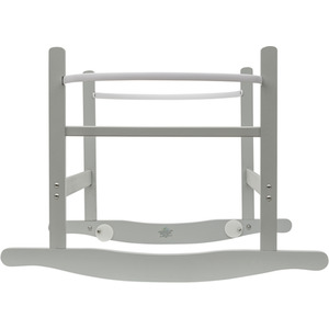 Chester Rocking Moses Basket Stand Grey - Grey by Kinder Valley