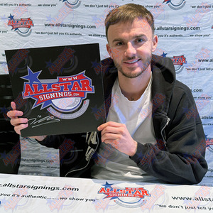 James Maddison Signed and Framed Tottenham Hotspur Photograph - White by Allstarsignings