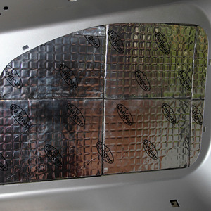 Car Sound Deadening Proofing Mat 5sqft Butyl - Silver by Actiasgear