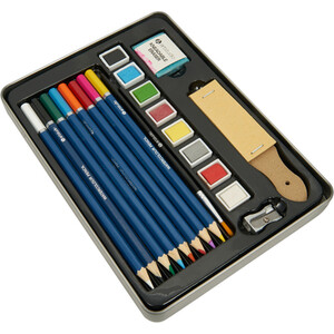 Art Studio Watercolour Pencil Tin Set by Art Studio