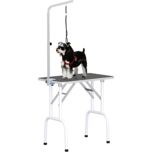 PawHut Dog Grooming Table - Black by PawHut