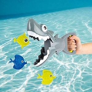 Shark Catch Bath Fishing Game - Grey