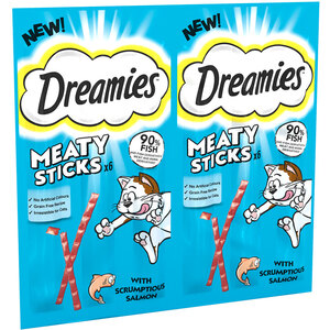 Dreamies Meaty Sticks - Salmon by Dreamies
