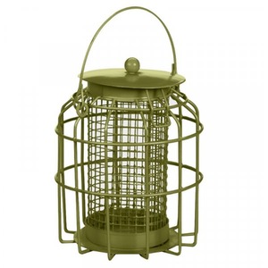 Squirrel Proof Peanut Bird Feeder - Grey by Garden Mile
