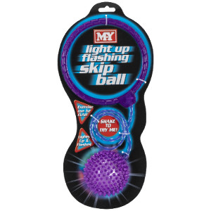 M.Y Light-Up Flashing Skip Ball by Everyday