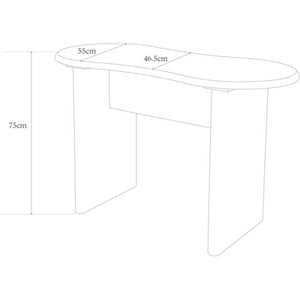 Lola Desk - White
