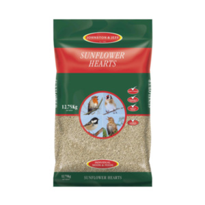 Johnston &Jeff Sunflower Hearts - 12.75kg by Johnston & Jeff