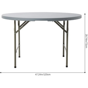 Outdoor Folding Camping Table with Handle by Livingandhome