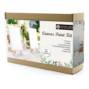 Canvas Paint Kit - White