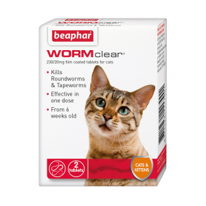 Beaphar WORMclear Tablets for Cats by Beaphar