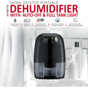 500ml Mini Dehumidifier by NETTA