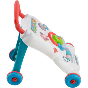 Kidkid 2-in-1 Baby Walker with Music and Light - Red by Kidkid