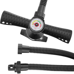 Paddle Board 2-In-1 Inflatable SUP Kayak, with Pump, Backpack - Turquoise & Black by tectake