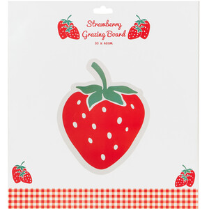 Strawberry Grazing Board - Red