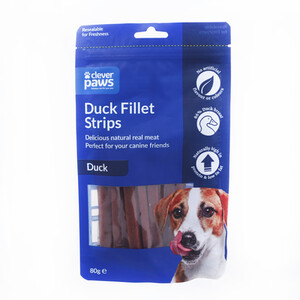 Duck Fillet Strips by Clever Paws