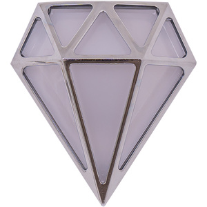 Diamond Chrome Bathroom Wall Light - Chrome by ValueLights